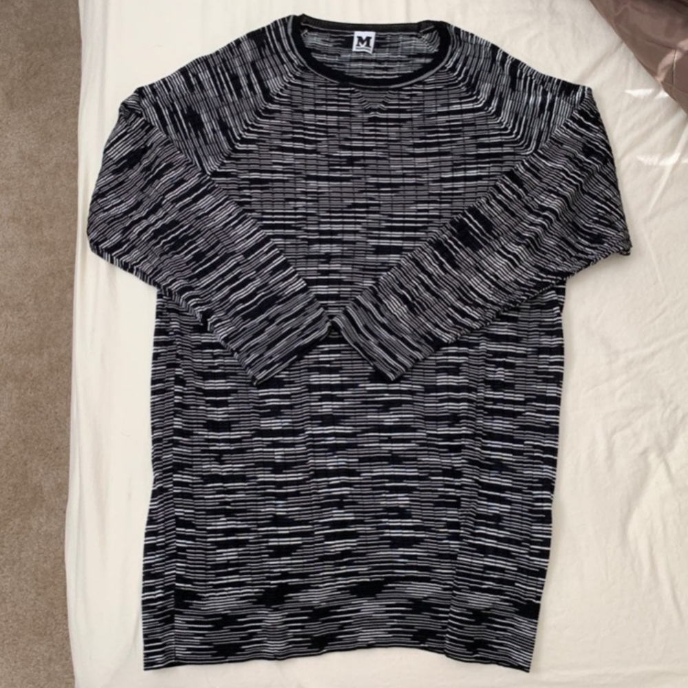 COPY - Missoni Black and white striped sweater